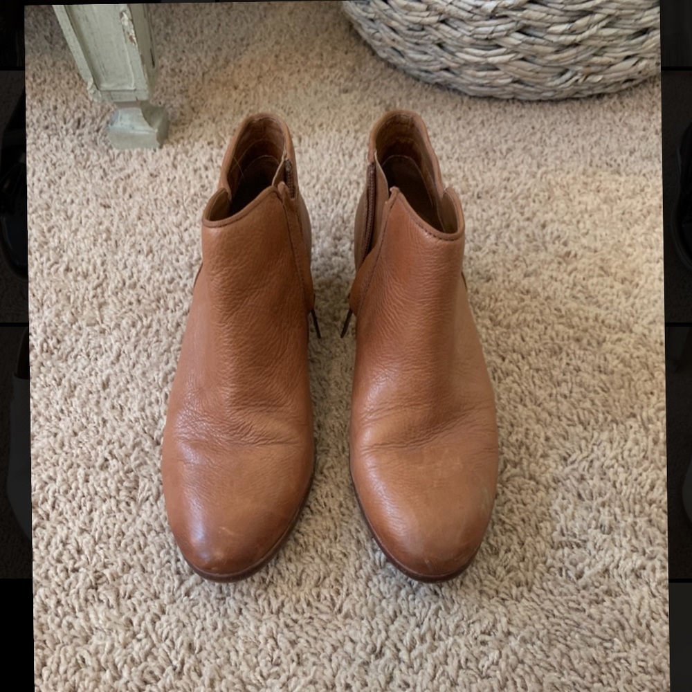 Brown booties